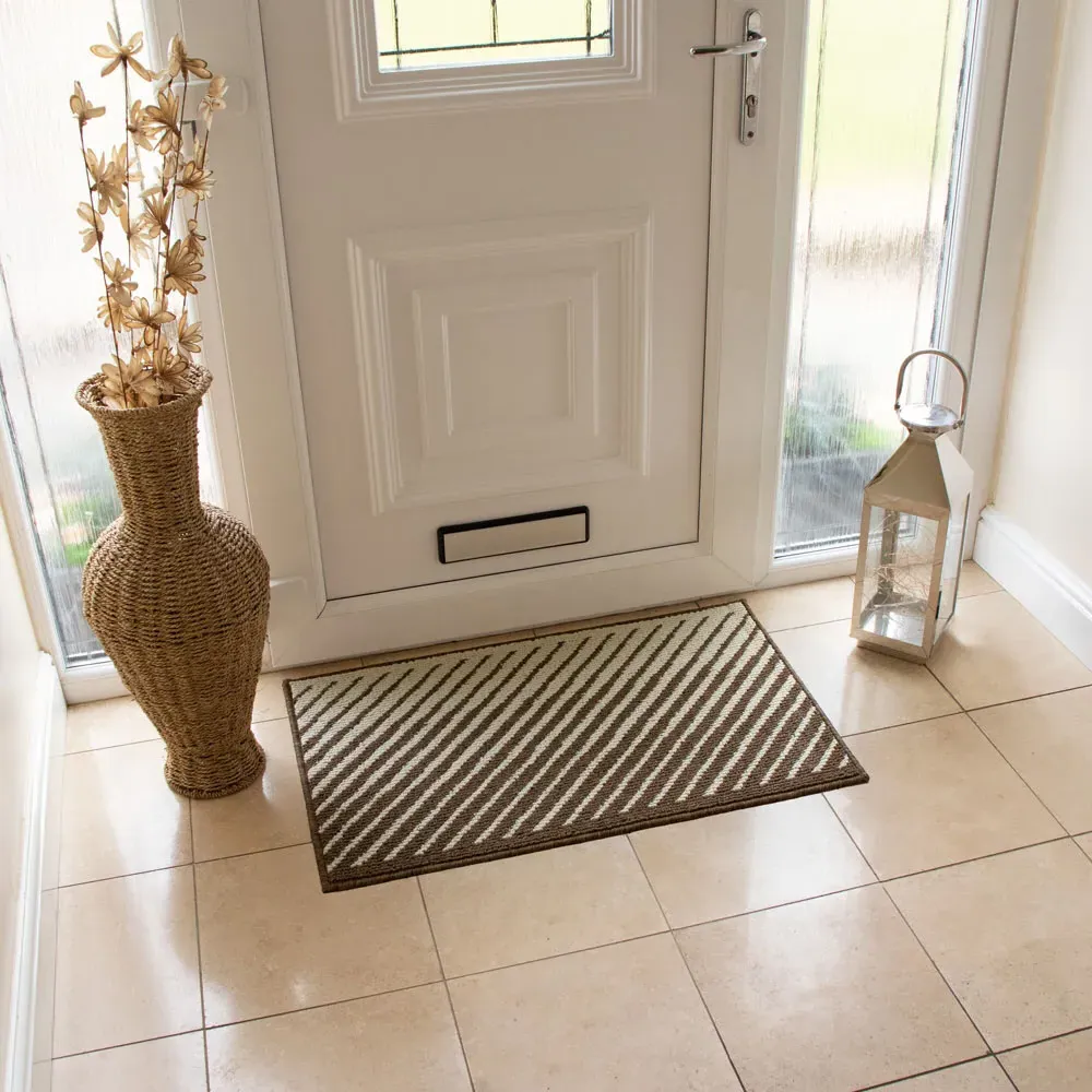 Stellar Indoor Machine Washable Doormat - Brown
