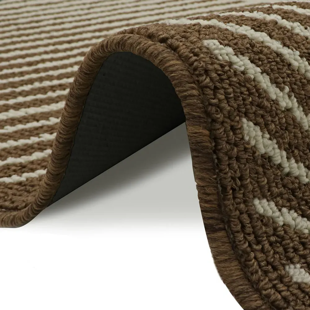 Stellar Indoor Machine Washable Doormat - Brown