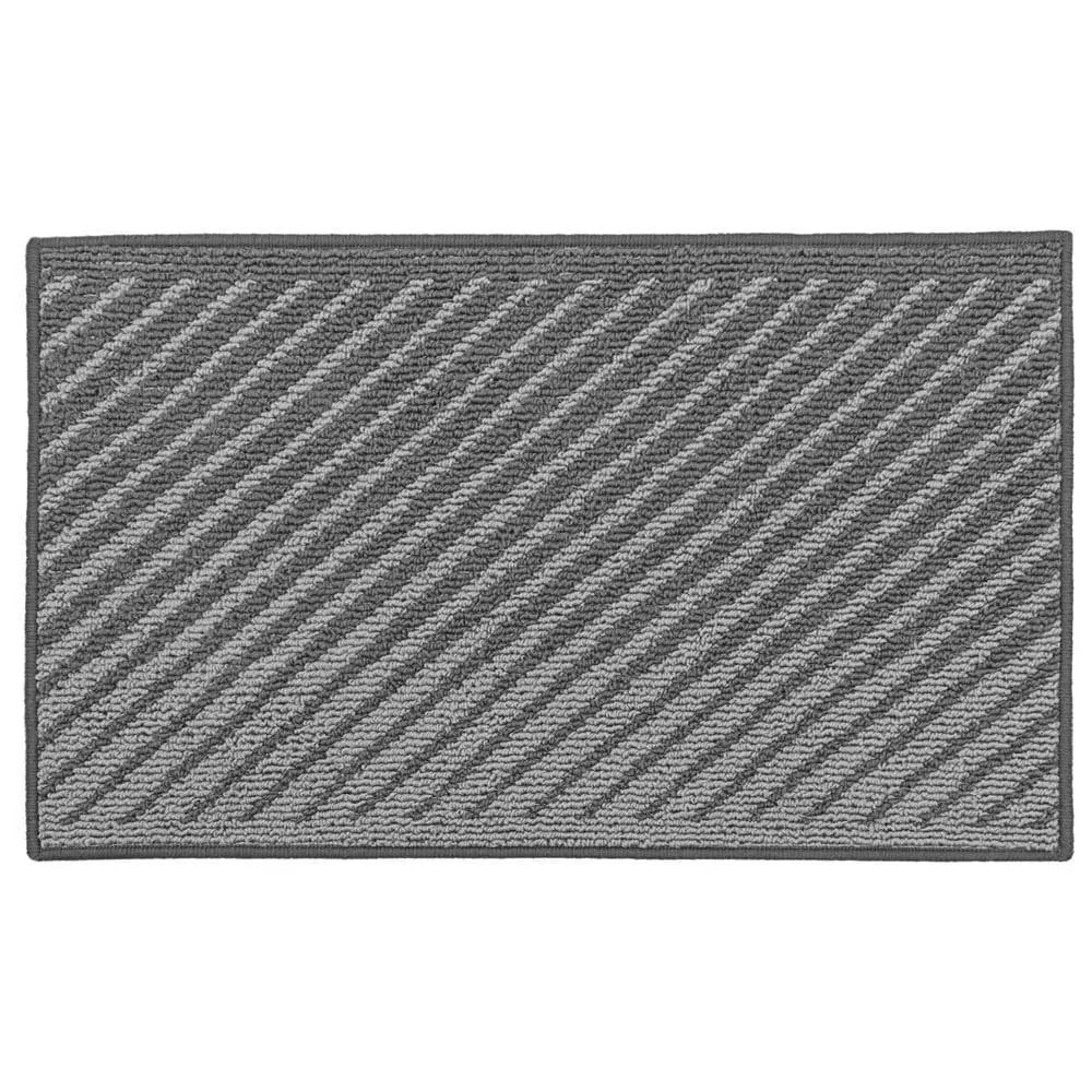 Stellar Indoor Machine Washable Doormat - Grey