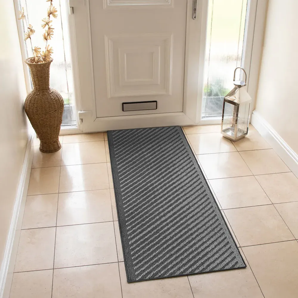 Stellar Indoor Washable Runner - Grey