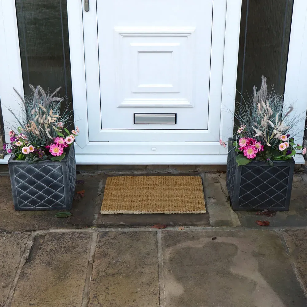 Tallis Boucle Coir Doormat 40x60cm - Natural