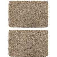 Tanami Barrier Doormat 2 Pack - Beige