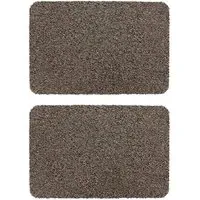 Tanami Barrier Doormat 2 Pack - Brown