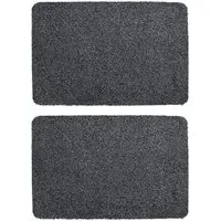 Tanami Barrier Doormat 2 Pack - Charcoal Grey