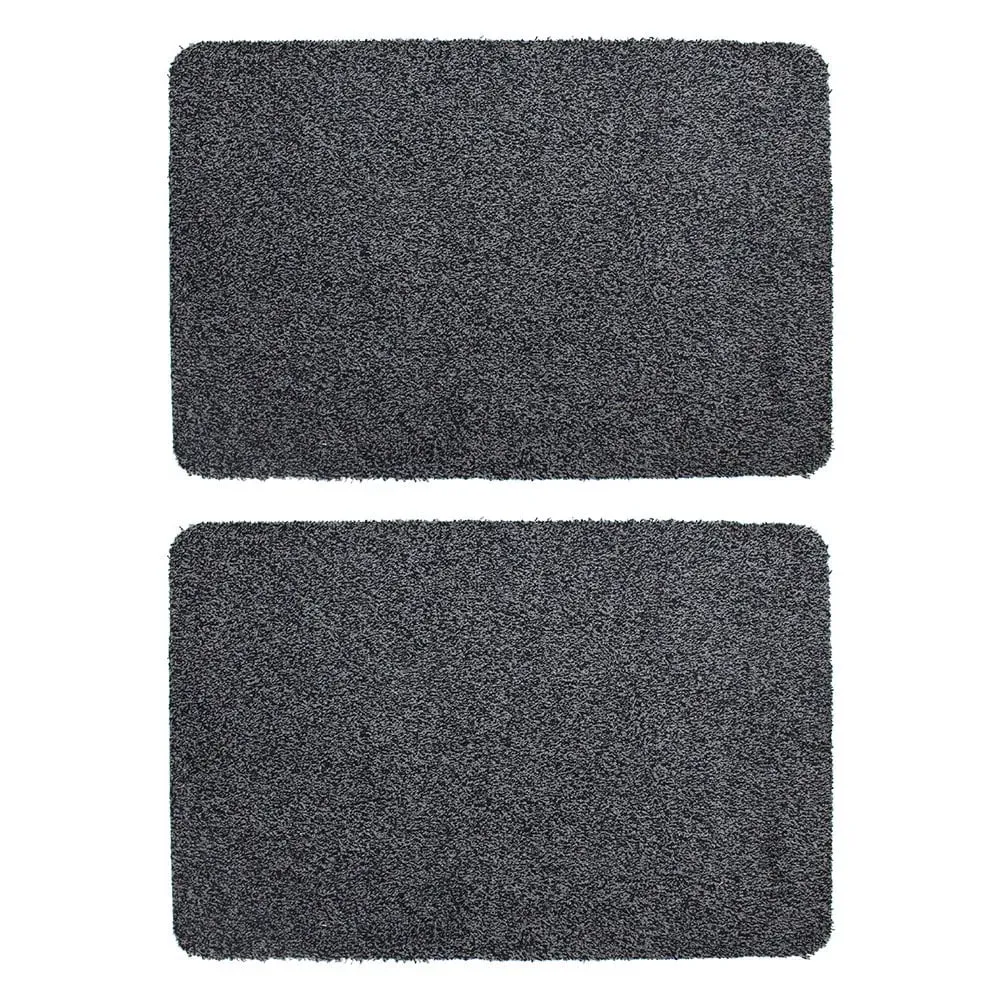 Tanami Barrier Doormat 2 Pack - Charcoal Grey