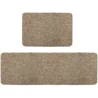 Tanami Barrier Doormat and Runner Set - Beige