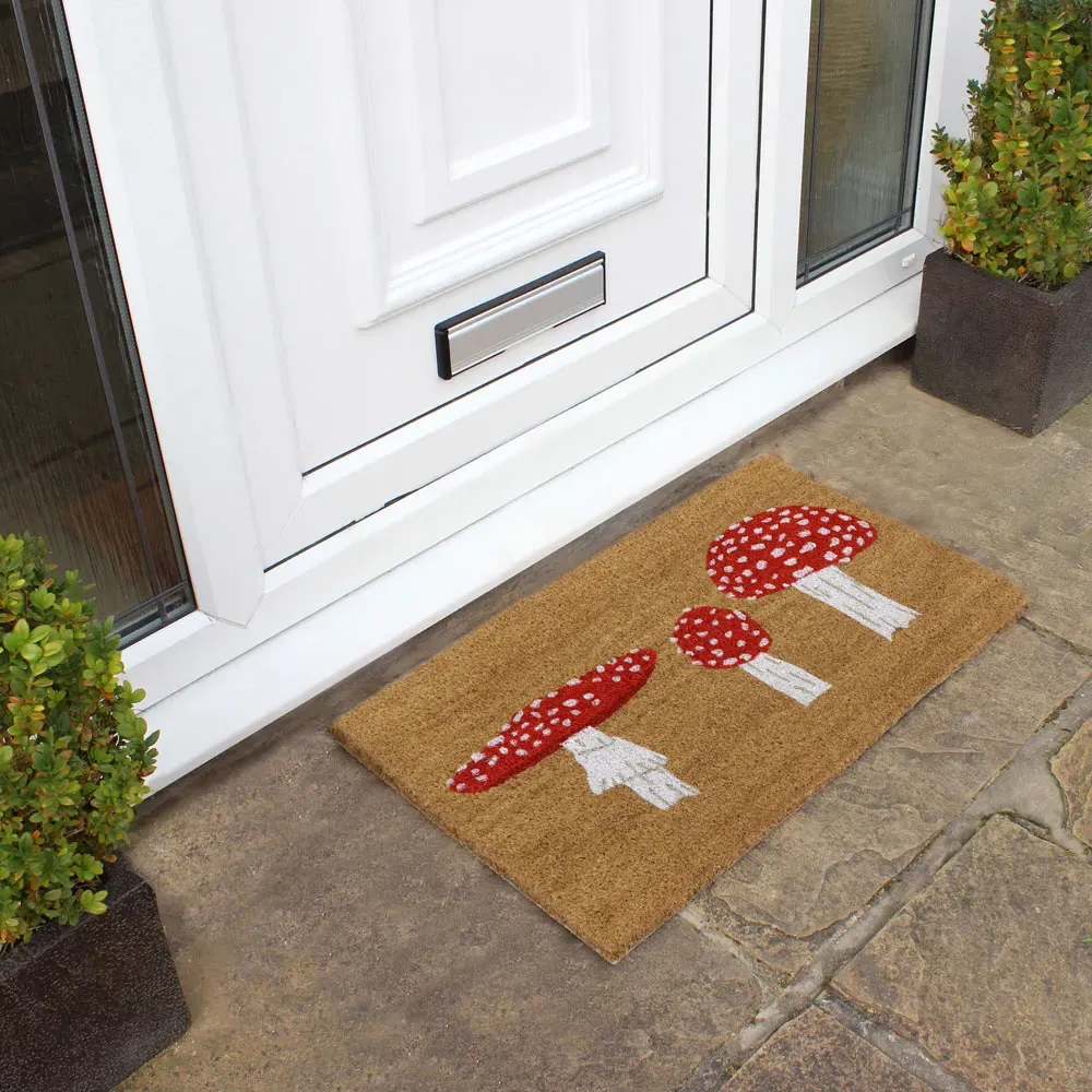 Toadstool Doormat - Coir