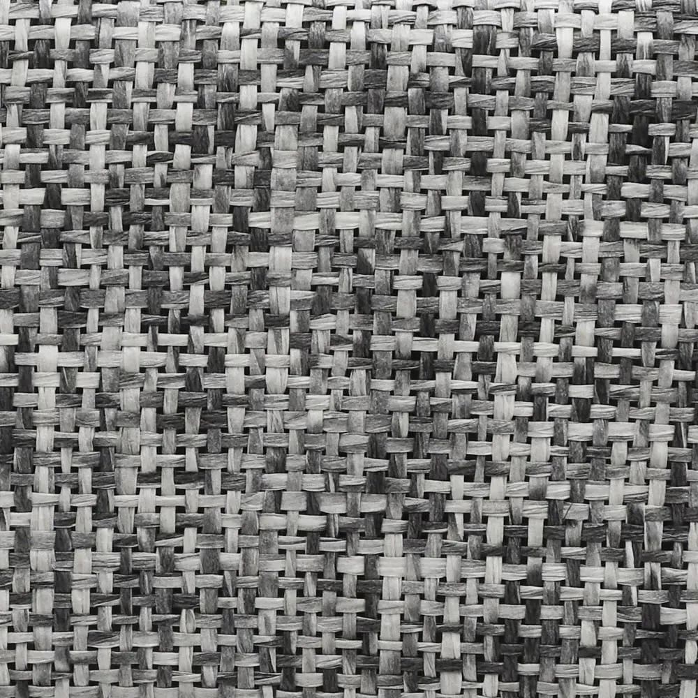 Urban Rectangular Storage Basket with PU Handles - Grey