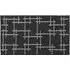 Vector Indoor Doormat - Black