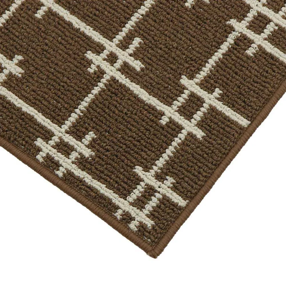 Vector Indoor Machine Washable Doormat - Brown