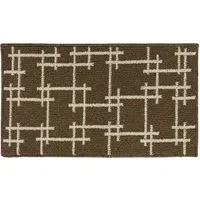 Vector Indoor Machine Washable Doormat - Brown