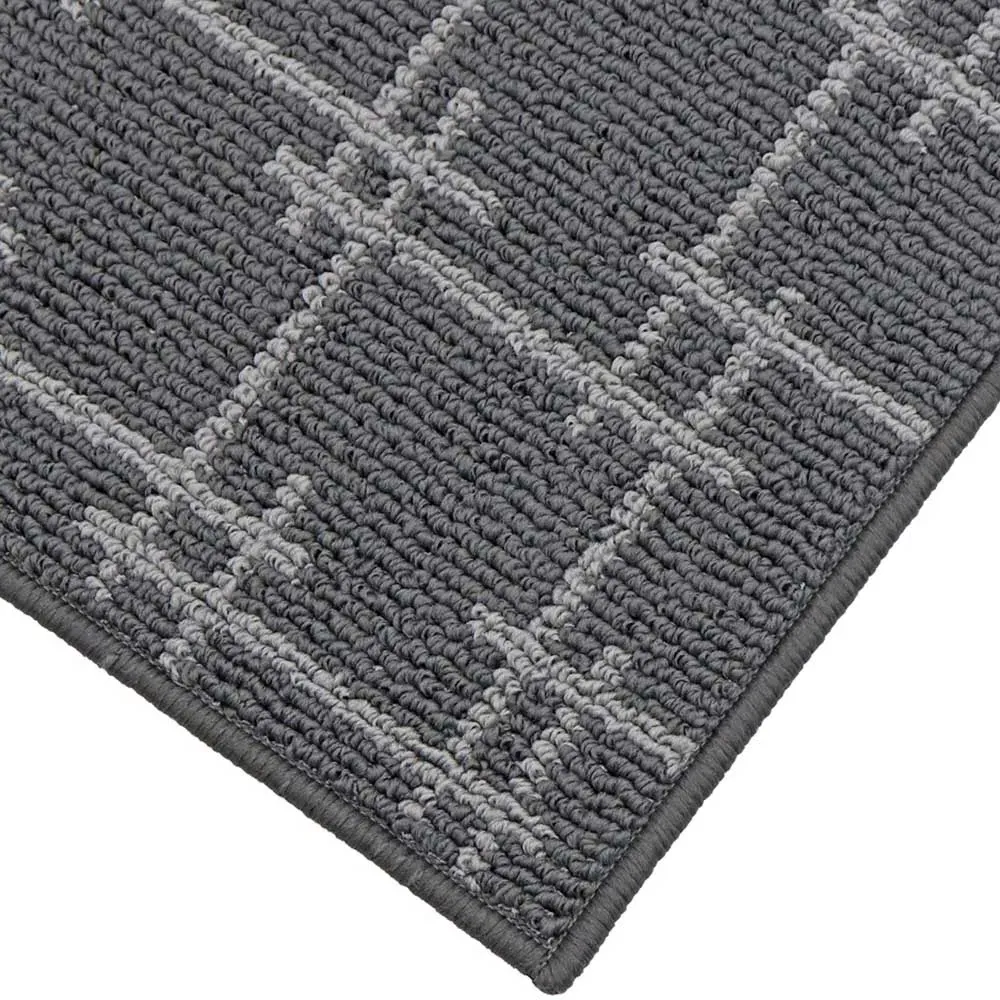 Vector Indoor Washable Runner - Grey