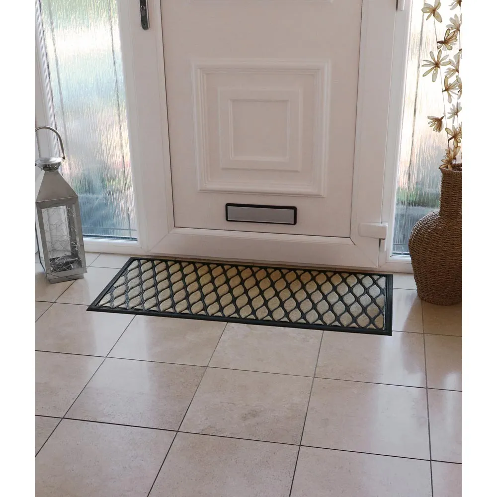 Vienna Droplet Scraper Doormat - Polypropylene