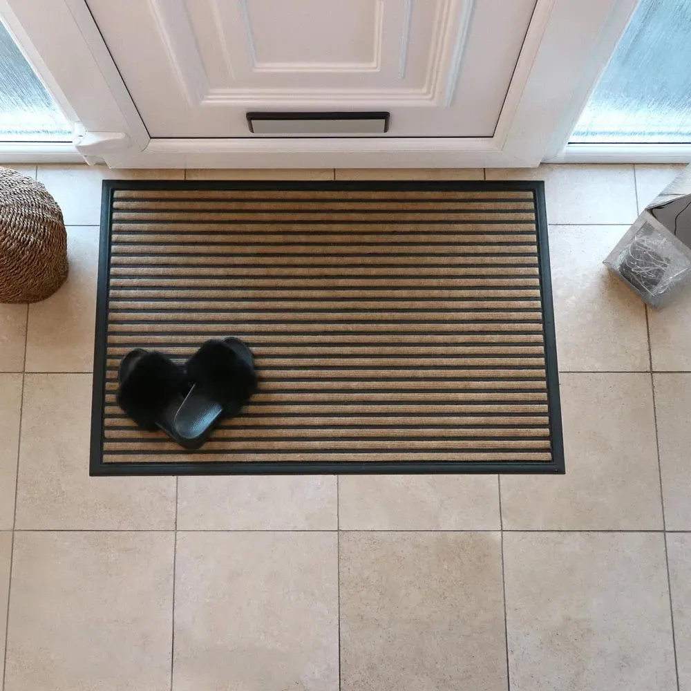 Vienna Lines Scraper Doormat - Polypropylene