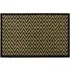 Vienna Zigzag Scraper Doormat - Brown, Polypropylene