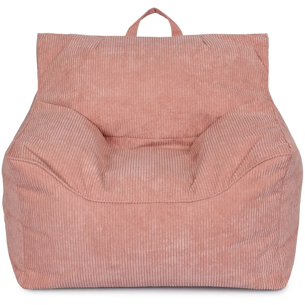 Bean Bag Chair with Back Support - Pink, Cord