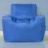 Bean Bag Chair with Pocket - Blue