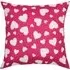 Fuchsia Heart Cushion - Pink