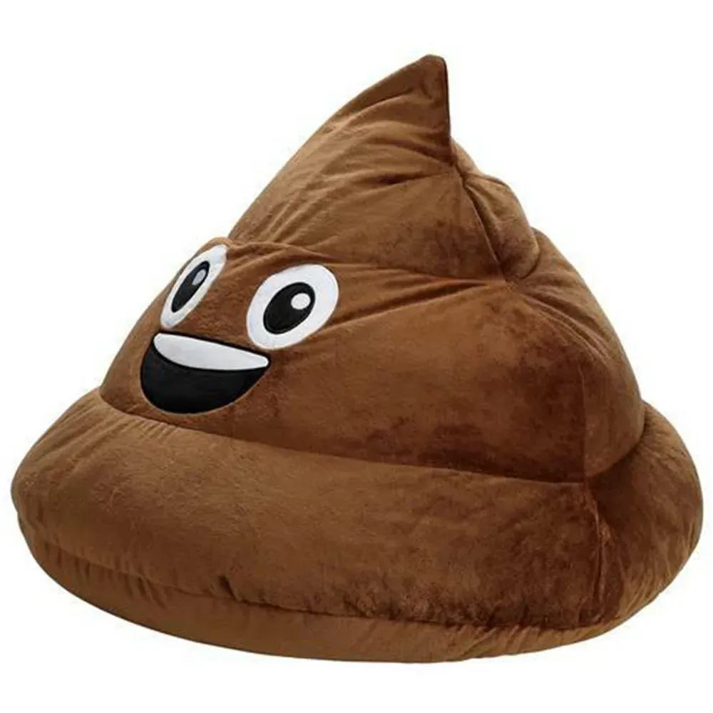 Gomoji Poo Bean Bag - Brown