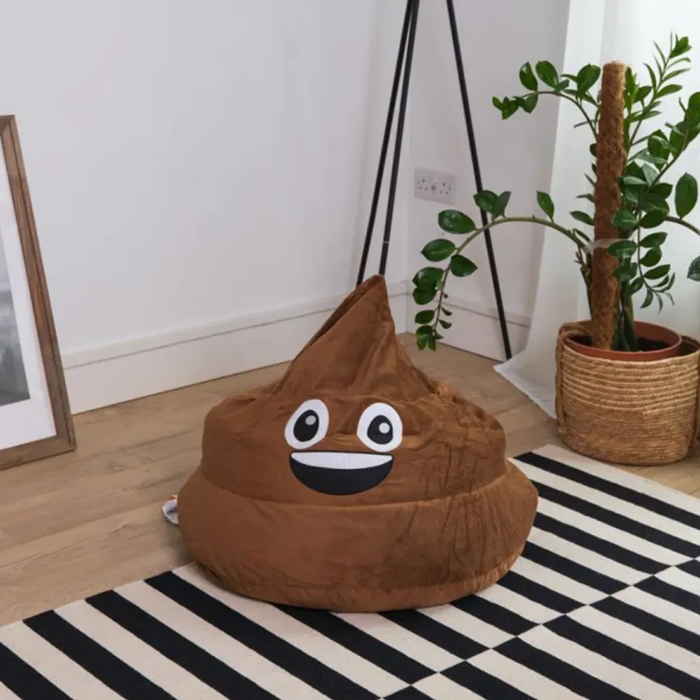 Gomoji Poo Bean Bag - Brown