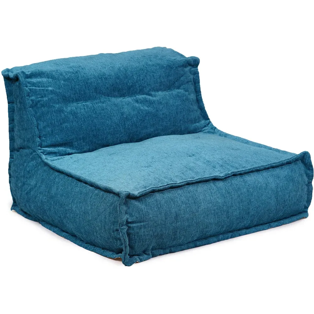 Hand Quilt Lounger - Blue, Chenille