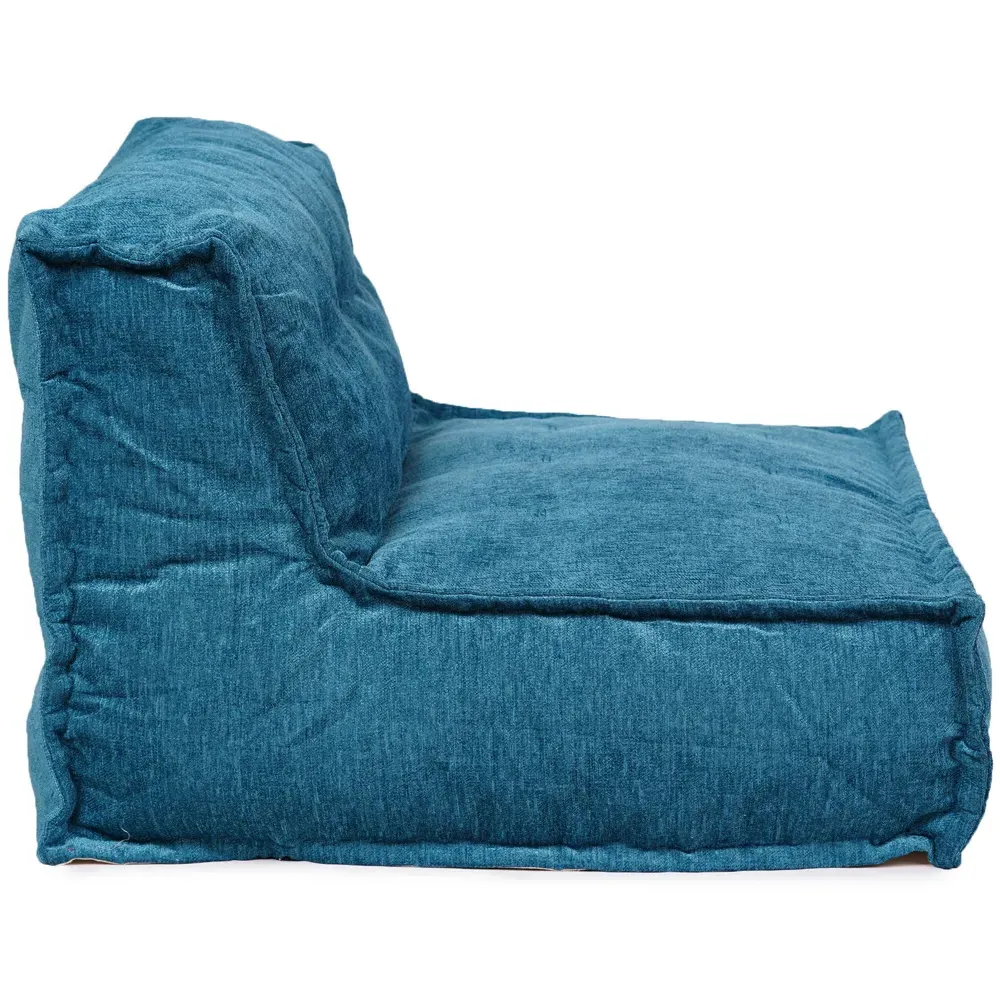 Hand Quilt Lounger - Blue, Chenille