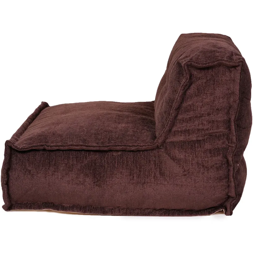 Hand Quilt Lounger - Brown, Chenille