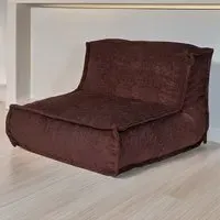 Hand Quilt Lounger - Brown, Chenille