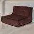 Hand Quilt Lounger - Brown, Chenille