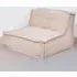 Hand Quilt Lounger - Cream, Chenille