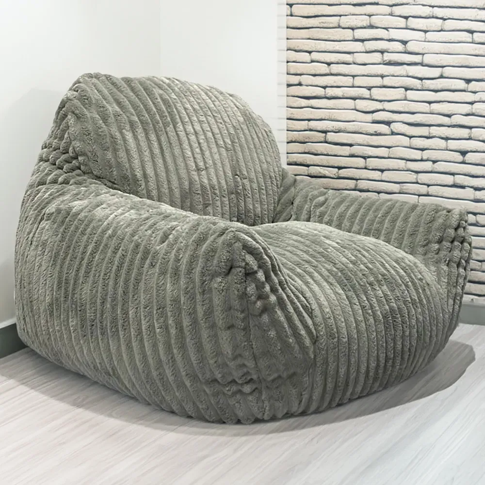 Kaikoo Bounce Chair - Grey, Cut Fur image
