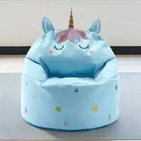 Kaikoo Unicorn Bean Bag - Blue