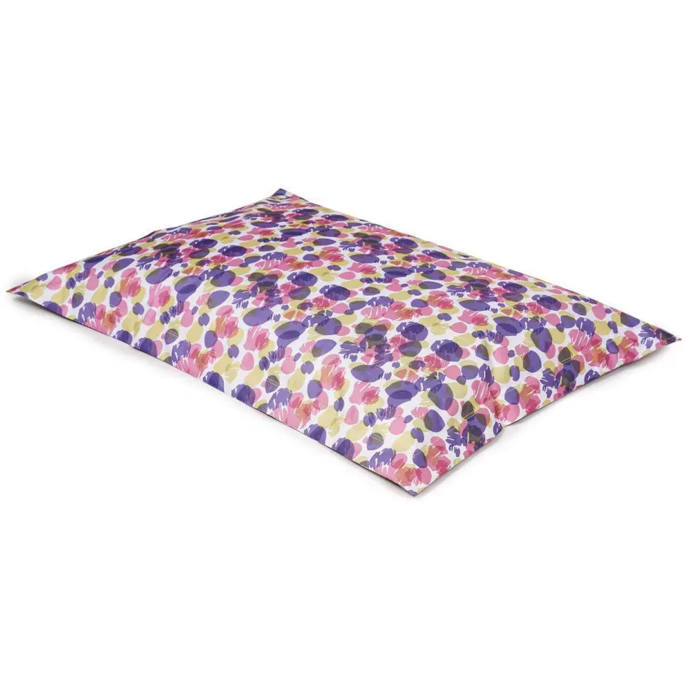 Leaf Print XL Floor Cushion - Multi