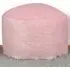 Pink Fur Stool