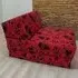 Single Goal Print Foldable Chair Bed - Red