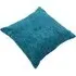 Square Chenille Cushion - Teal