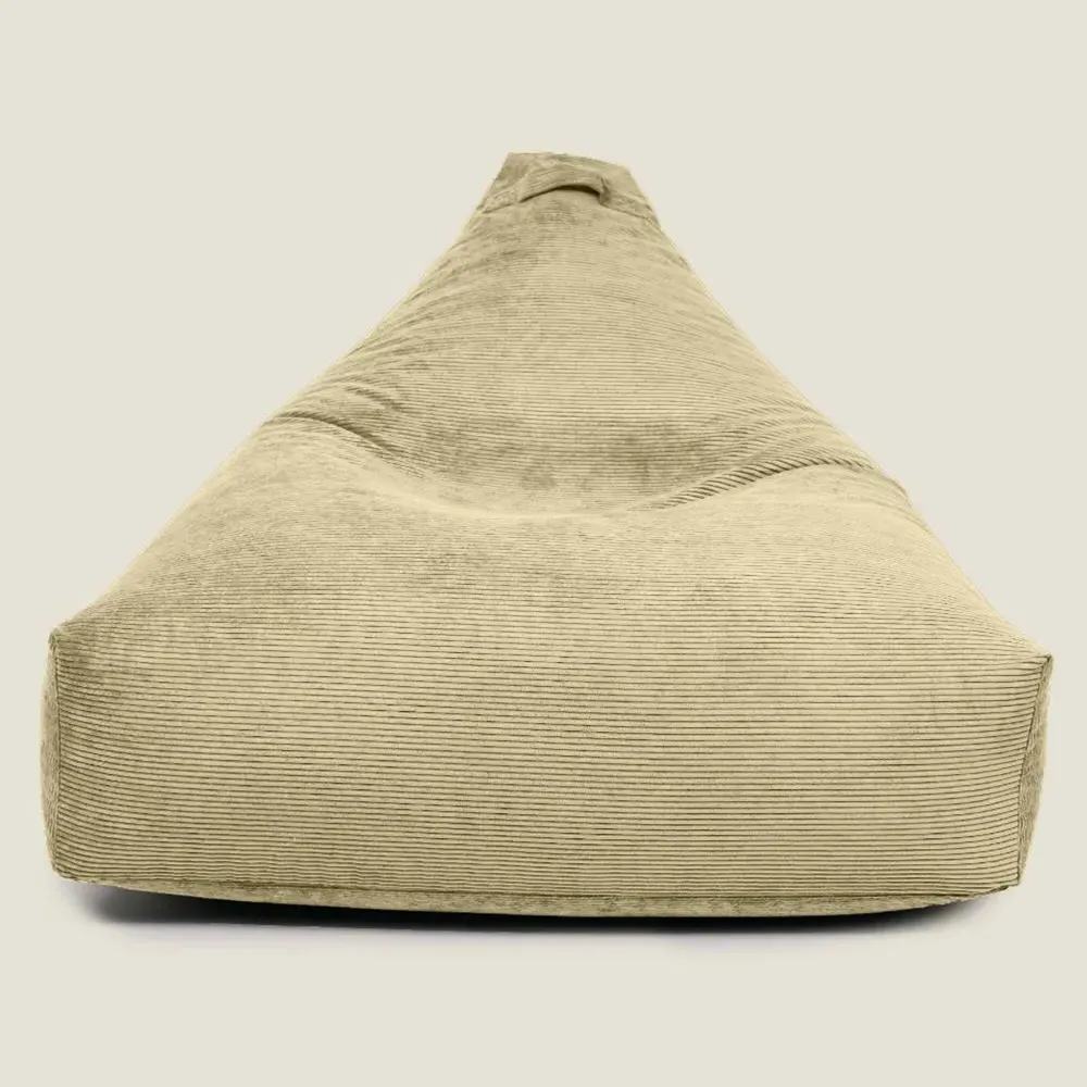 Sumo XL Tripod Bean Bag with Storage - Cream, Cord
