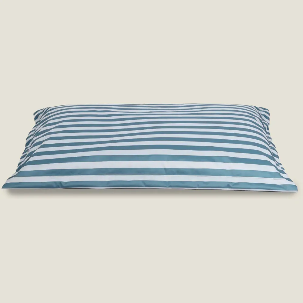 XL Floor Cushion Reversible - Blue, Stripe