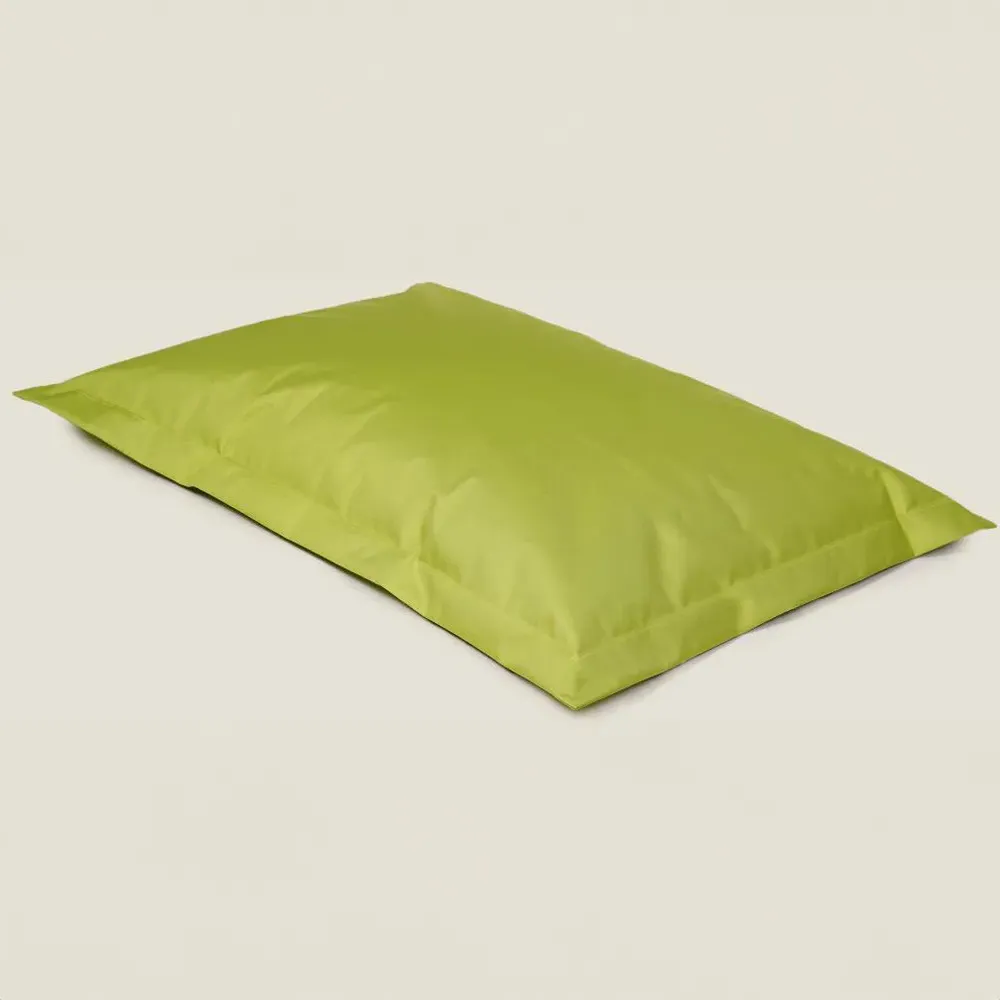 XL Floor Cushion with Water-Resistant Fabric - Green