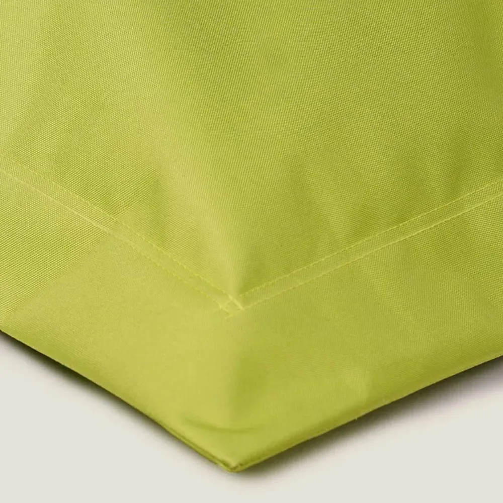 XL Floor Cushion with Water-Resistant Fabric - Green