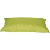 XL Floor Cushion with Water-Resistant Fabric - Green