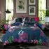 The Parrot and The Cockatoo Super King Size Duvet Set - Blue