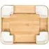 14 Piece Bamboo Cheese Board Set - Natural, White