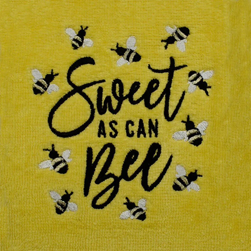 3 Piece Bee Kind Tea Towel Set - Multi, Cotton