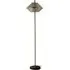 Aspen Tiered Floor Lamp - Brass, Clear Glass