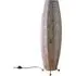 Aziza Moroccan Style Floor Lamp - Silver, Satin Nickel