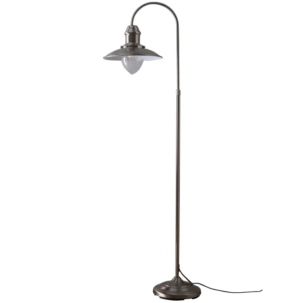 Chester Floor Lamp - Satin Nickel, Metal image