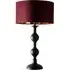 Churchgate Table Lamp - Black, Metal