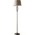Compton Floor Lamp - Antique Brass, Natural Linen