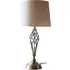 Compton Table Lamp - Antique Brass, Natural Linen